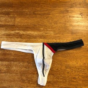 Men’s Bikini red white black